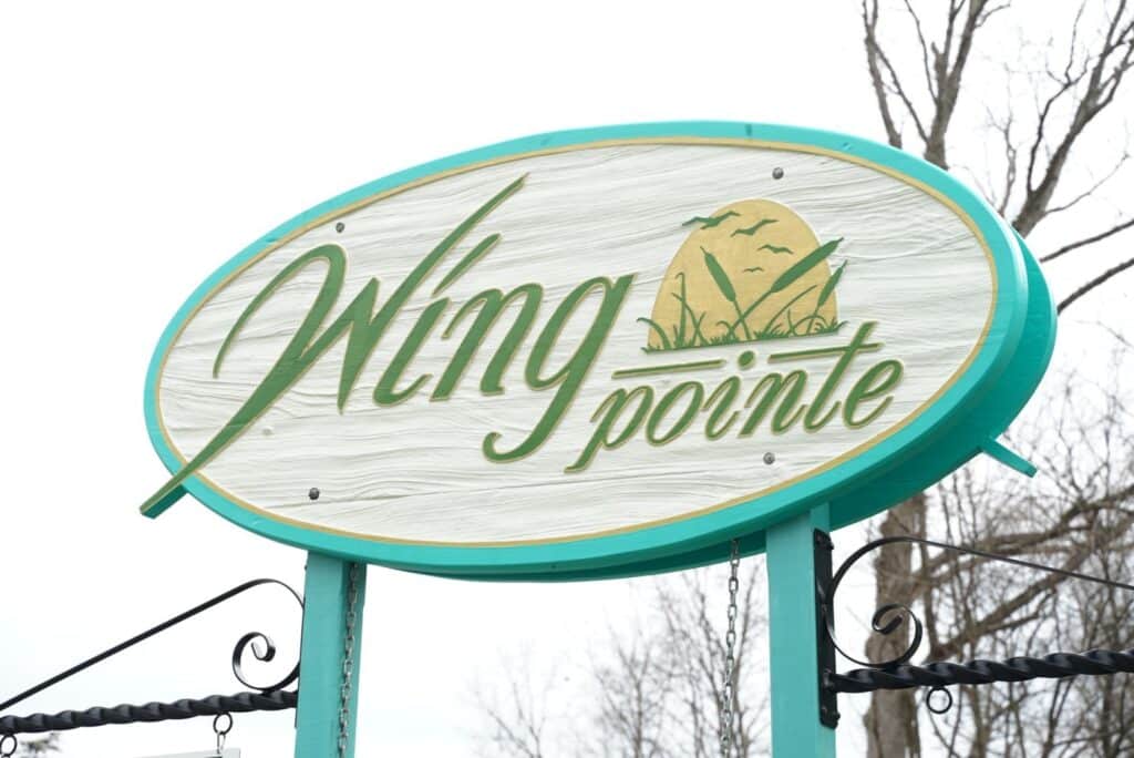 wing pointe sign