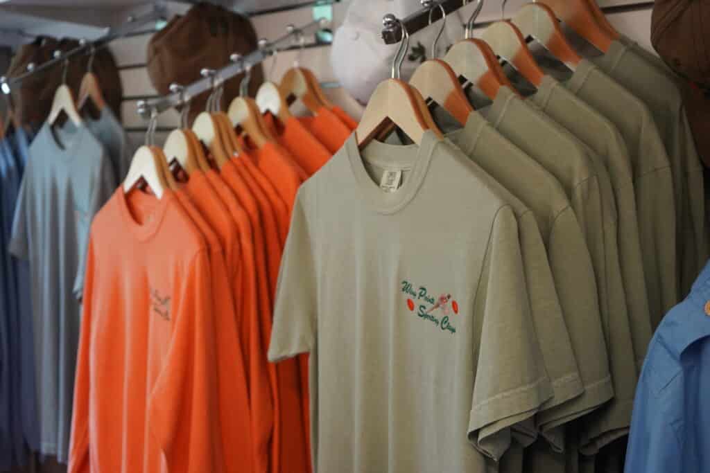 clothing at the wing pointe pro shop